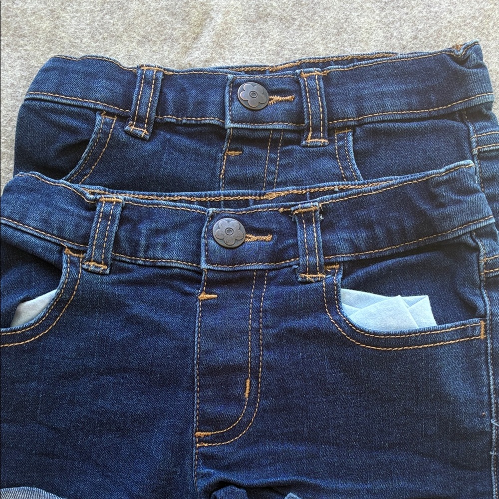 Garanimals Dark Blue Denim Kids' Shorts Duo